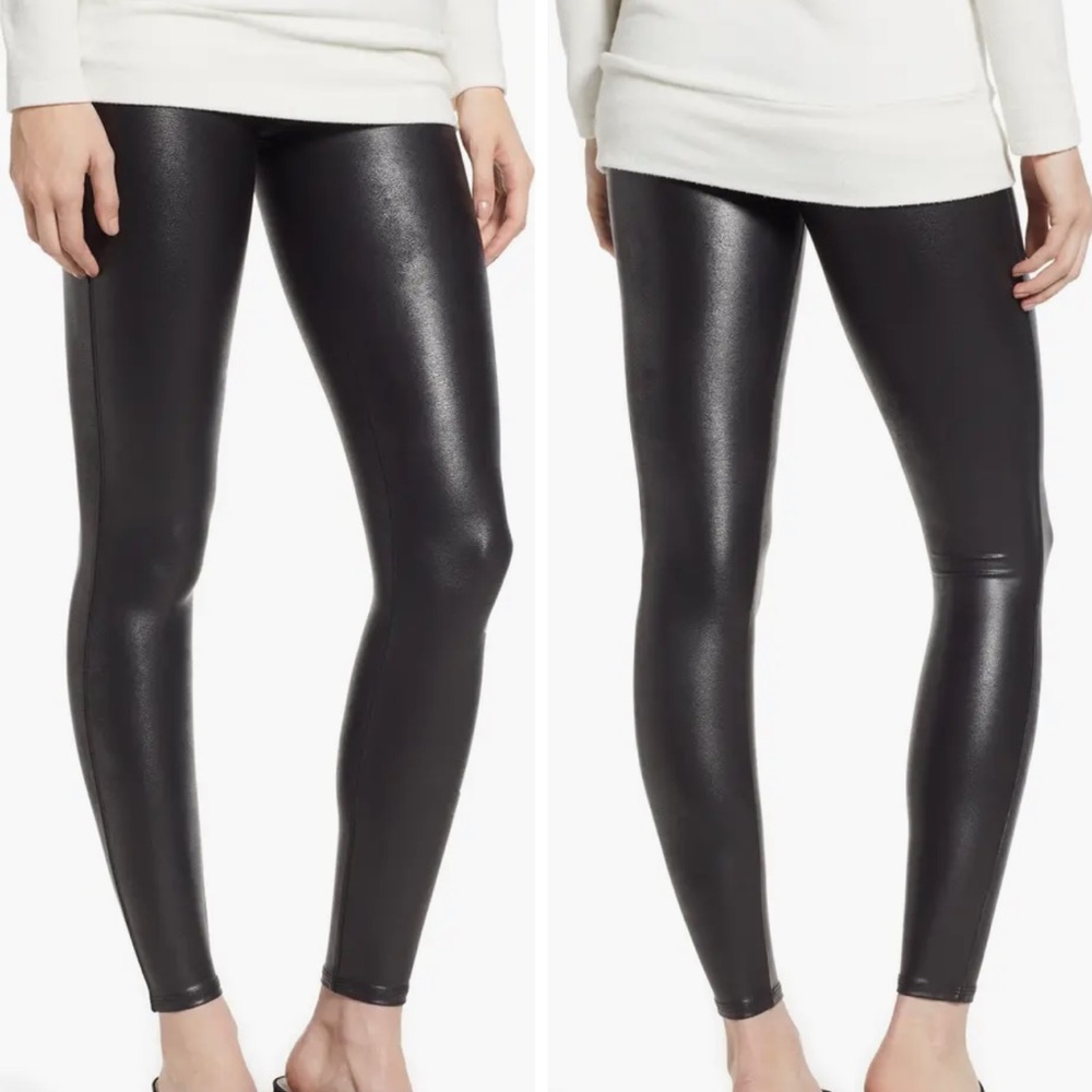 New SPANX Faux Leather Leggings